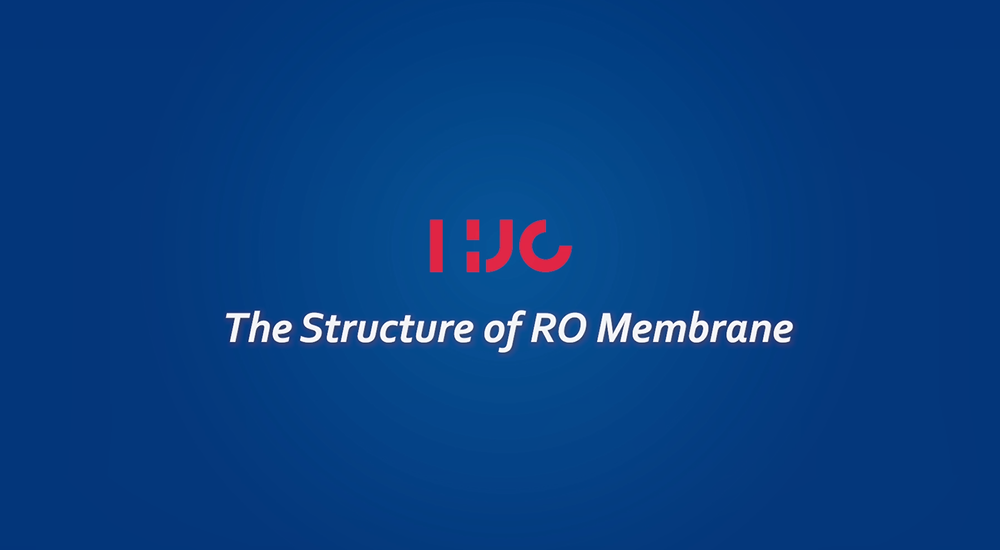 The structure of RO membrane