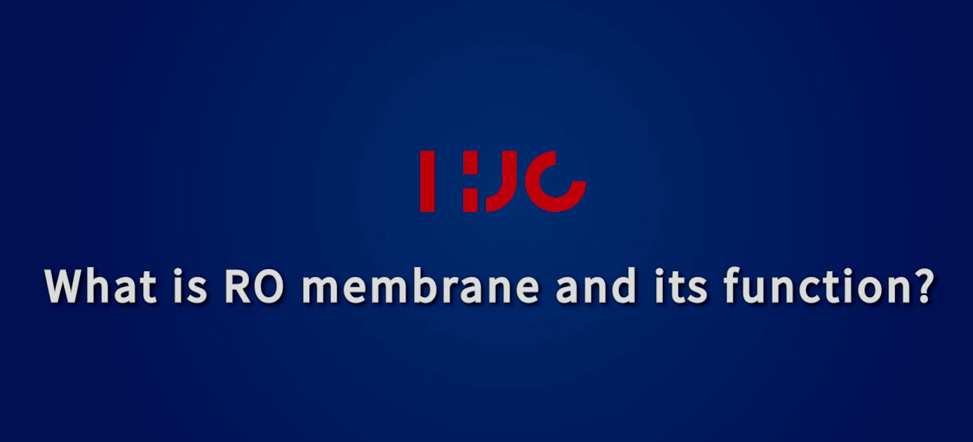 What is RO membrane and its function?